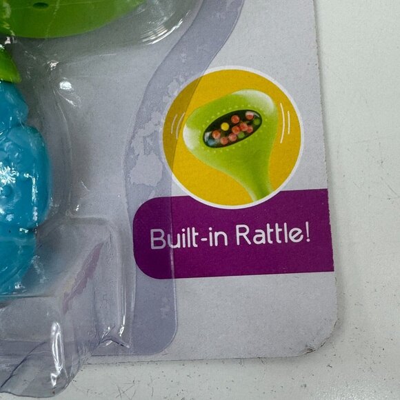 2-In-1 Baby Teethers With Rattle BPA Free Multiple Textures (2-Pack) - Picture 4 of 4